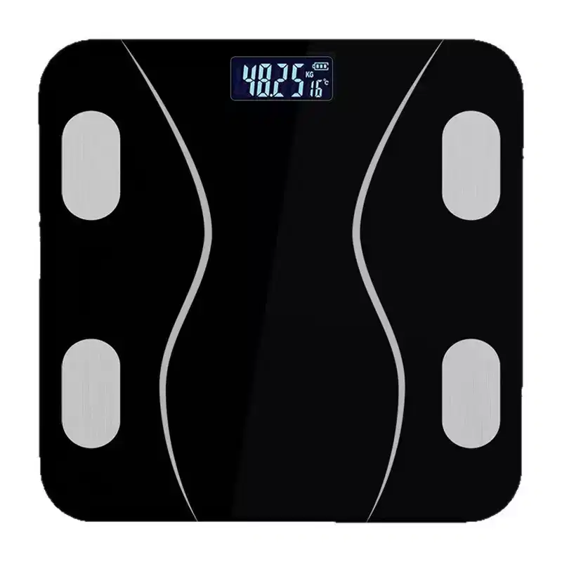 Swtroom Smart Bluetooth Body Fat Scale - Rechargeable Digital Bathroom Scale with App 400lbs Capacity