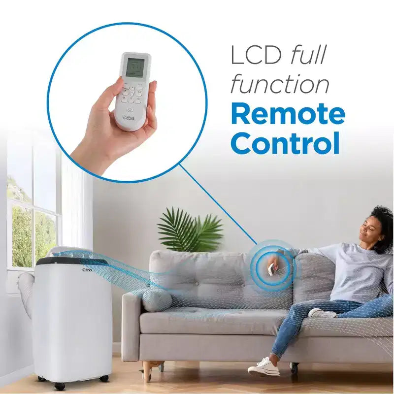 COMMERCIAL COOL Heating Portable Air Conditioner with Remote Control