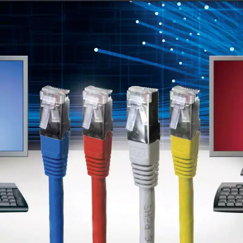 Impecca 3 FT. CAT6 RJ45 Network Patch cord sheilded Cable, Red, 10-Pack