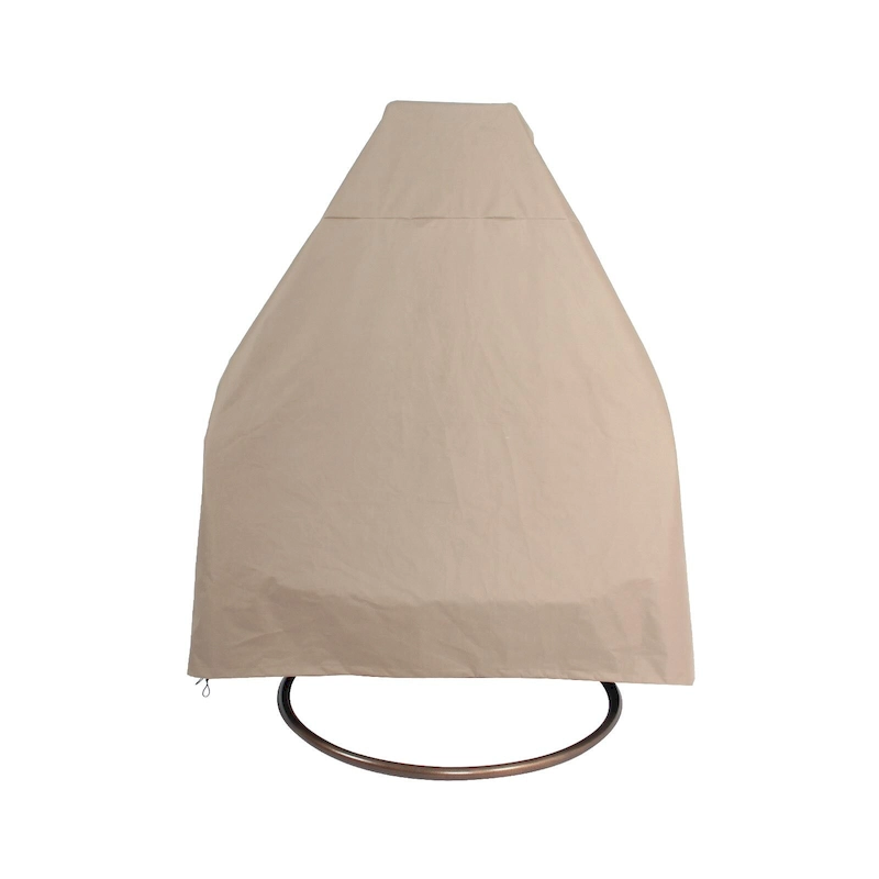 Fauteuil suspendu œuf LeisureMod pour 2 personnes avec support - Balancelle hamac/fauteuil roulant d'extérieur/intérieur en rotin tressé avec coussins
