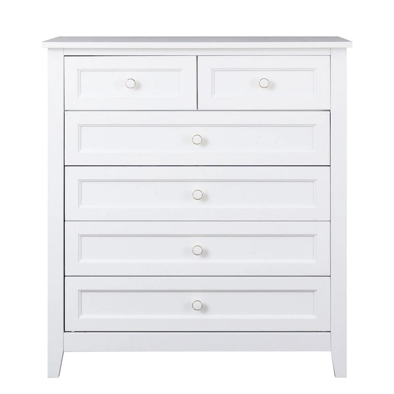 Solid Wood Spray-Painted Buffet Server Console Cabinet with Drawers