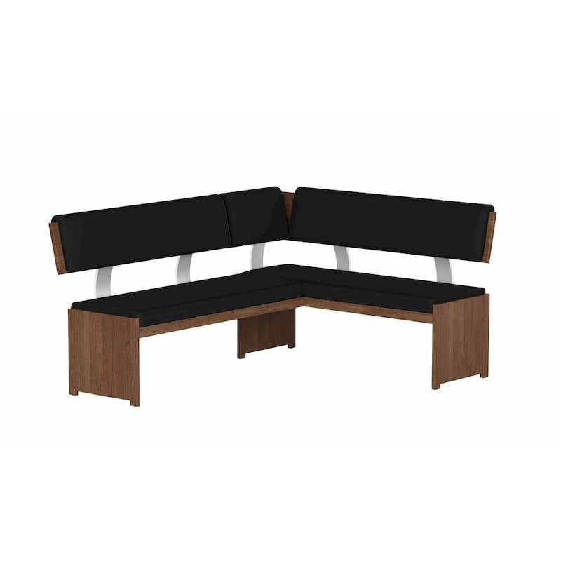 Upholstered Nook with Solid Wood Frame