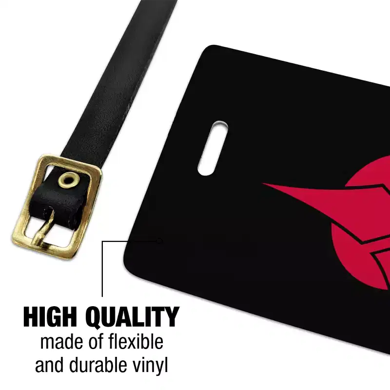 Star Trek Klingon Shield Luggage ID Tags Set of 2