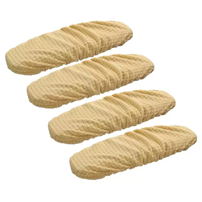 Unique Bargains Polyester High Elasticity Wrinkle Resistance Pilling Resistance Office Chair Arm Cover