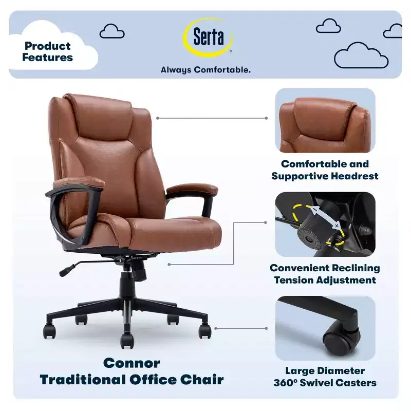 Style Hannah Ii Office Chair Harvard - Serta