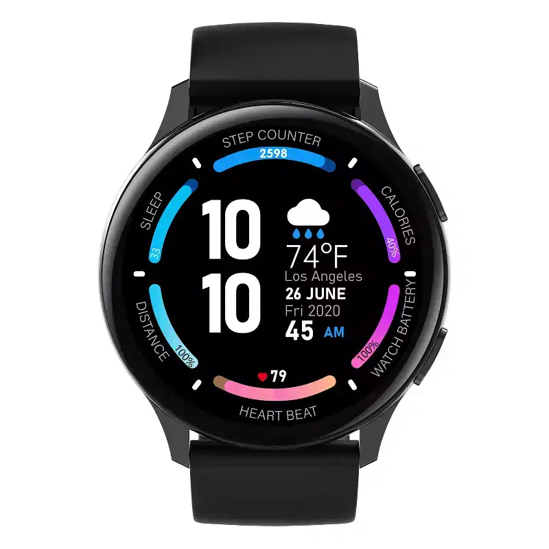 3Plus Vibe Callie Smartwatch with 1.43-In. AMOLED Display, Bluetooth Calling, Heart Rate/Blood Oxygen/Sleep, 100+ Workouts, and IP68 Water-Re...