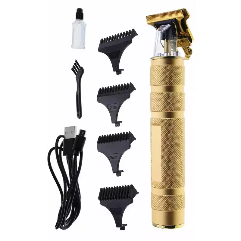 The Cutting Edge T-Blade Hair & Beard Trimmer: Battery-Powered, All Hair Types, Recommended For All Skin Types