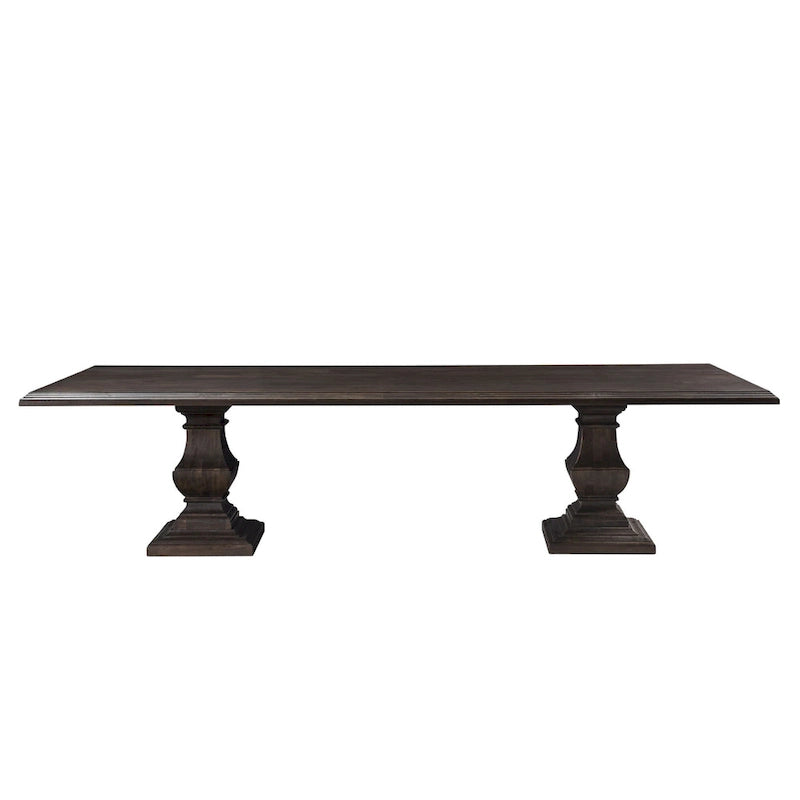 Vintage Brown Rectangle Dining Table