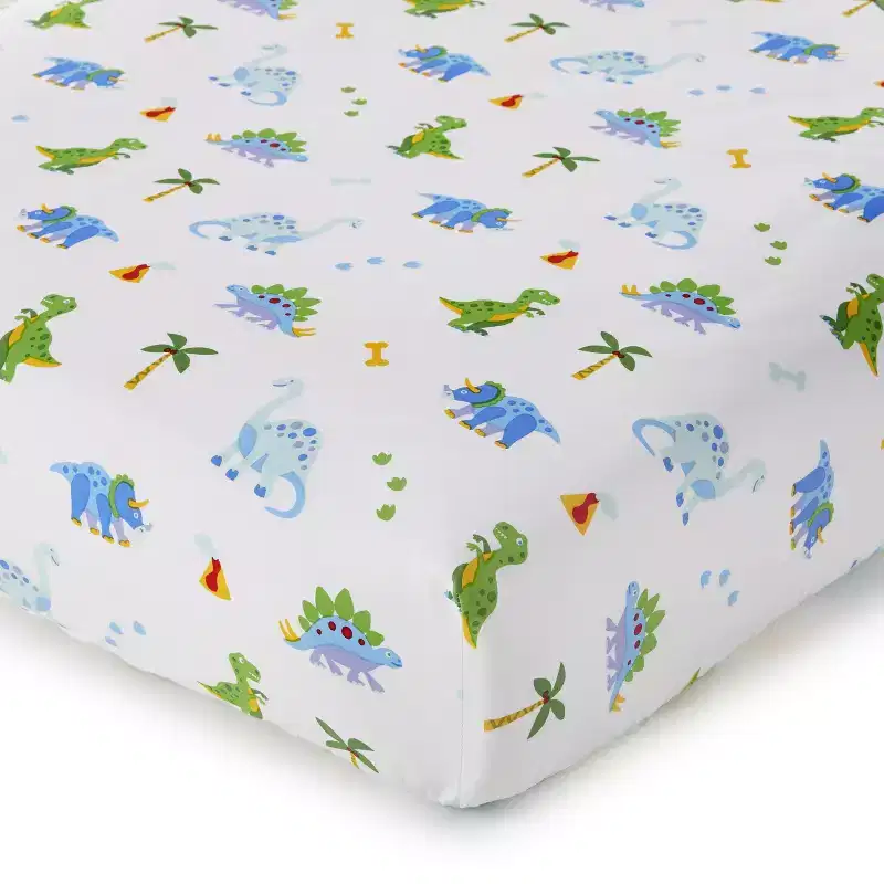 Wilkin 100% Cotton Fitted Crib Sheet - Baby
