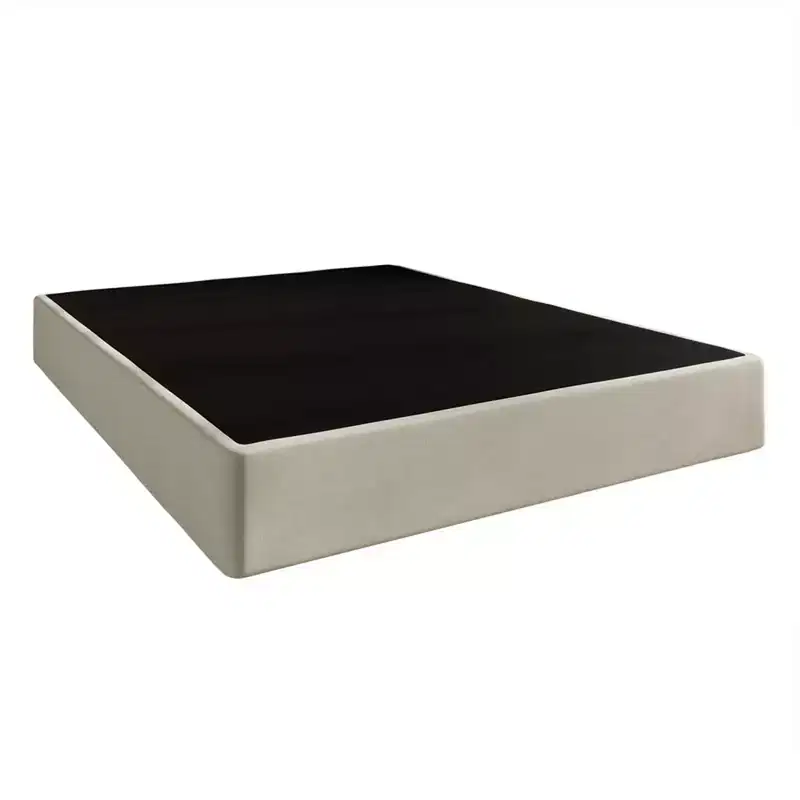 Gray & Beige Metal Box Spring – 8