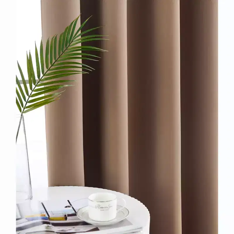Ruthy's Textile Thermal Room Darkening Blackout Window Curtain Grommet Panel Pair