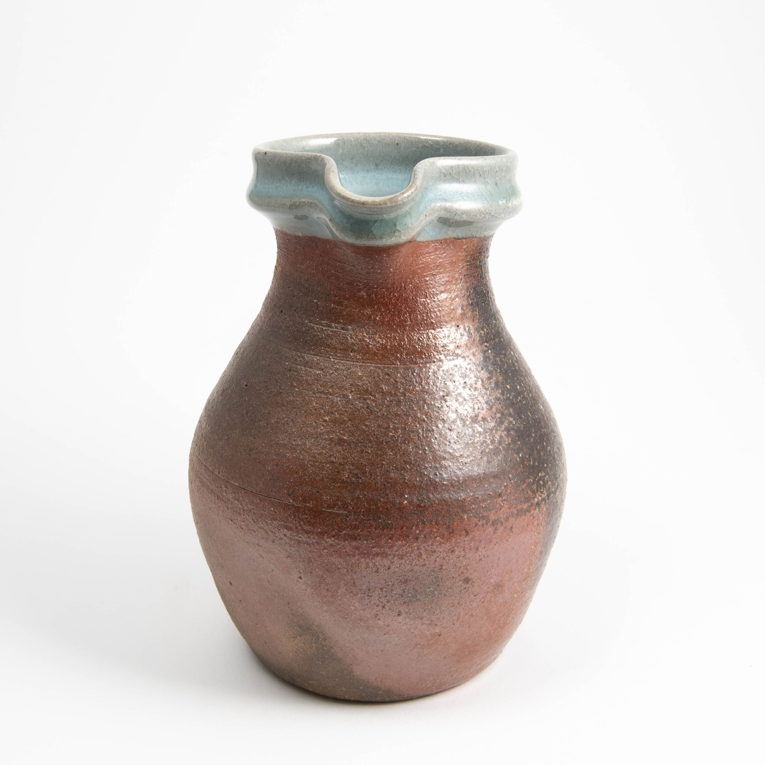 Celadon Wadding Wood Fired Small Devon Jug