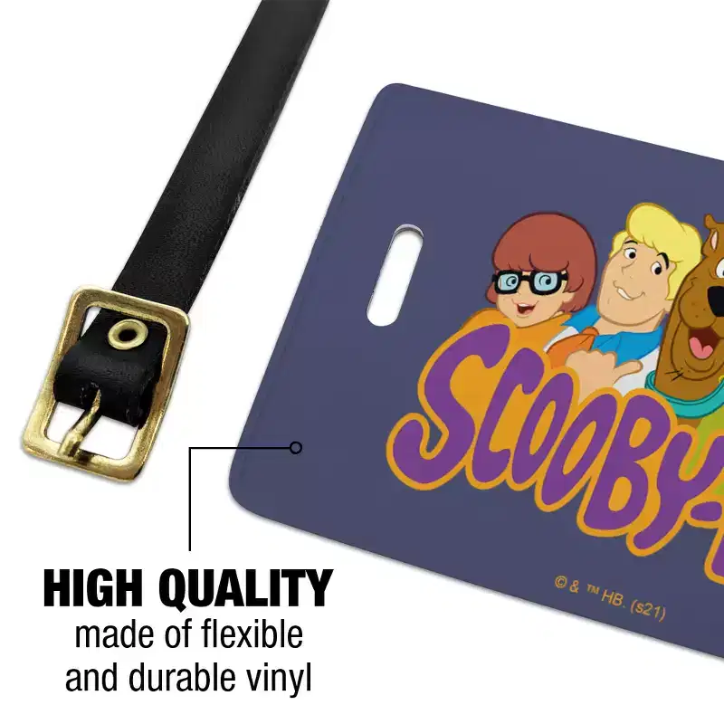 Scooby Group Luggage ID Tags Set of 2