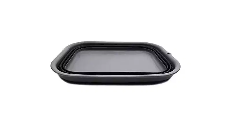 SAMMART 12L (3.17 Gallon) Collapsible Tub - Foldable Dish Tub