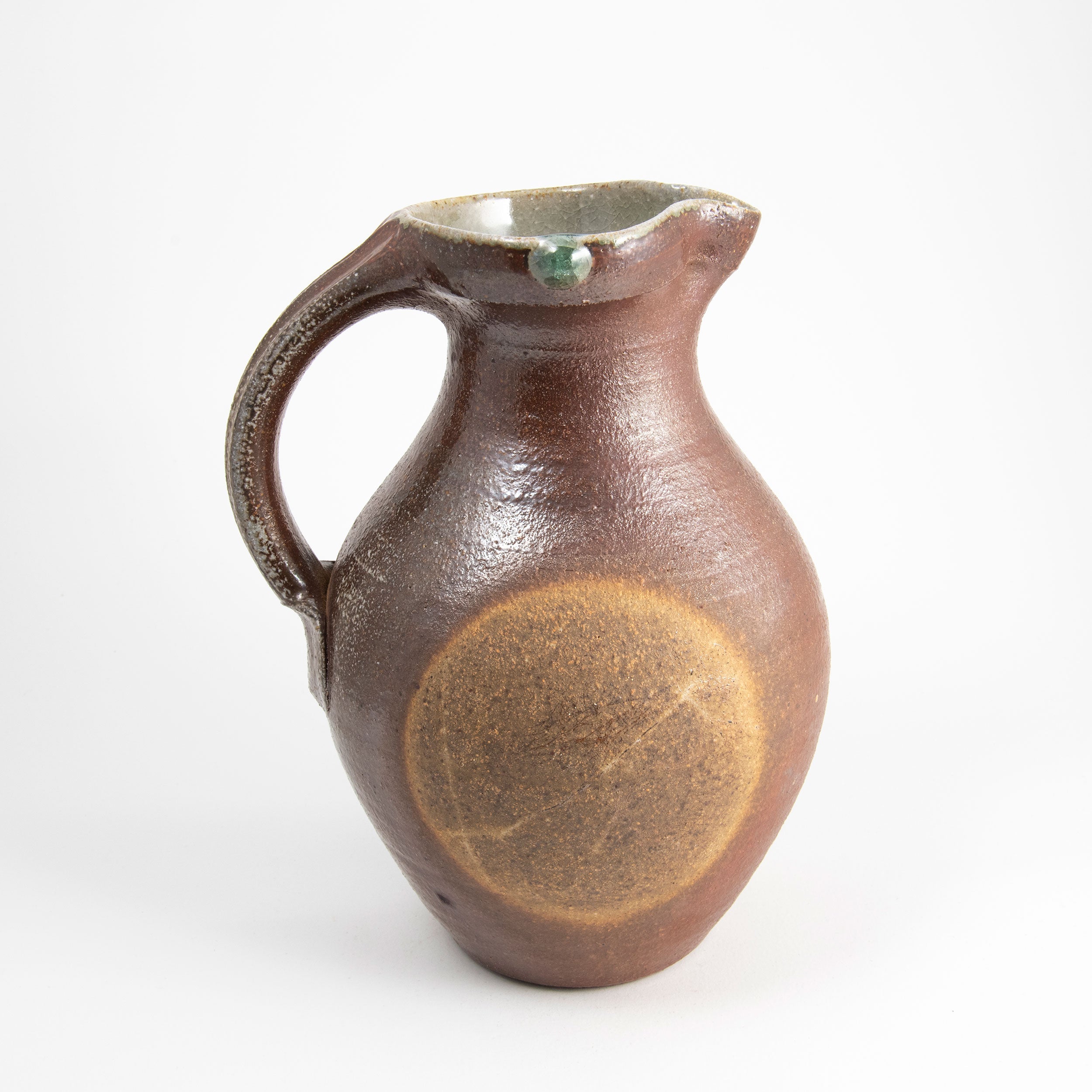 Celadon Wadding Round Devon Jug
