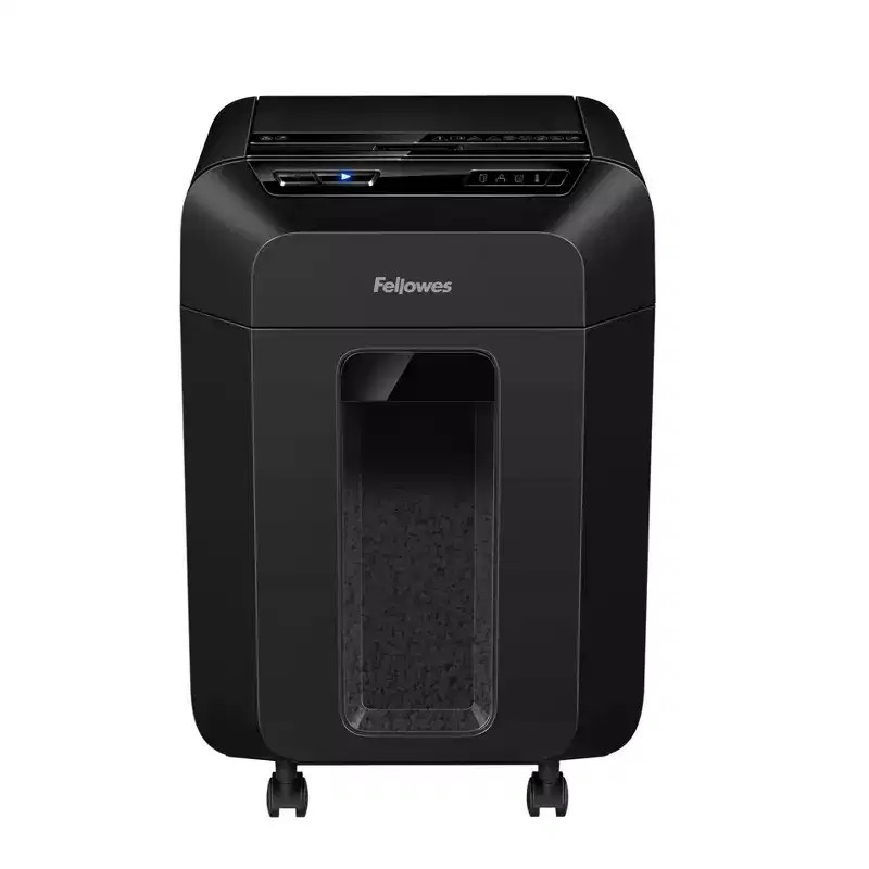 Fellowes AutoMax 100MA 100-Sheet Micro-Cut Autofeed 2-in-1 Paper Shredder for Office/Small Office