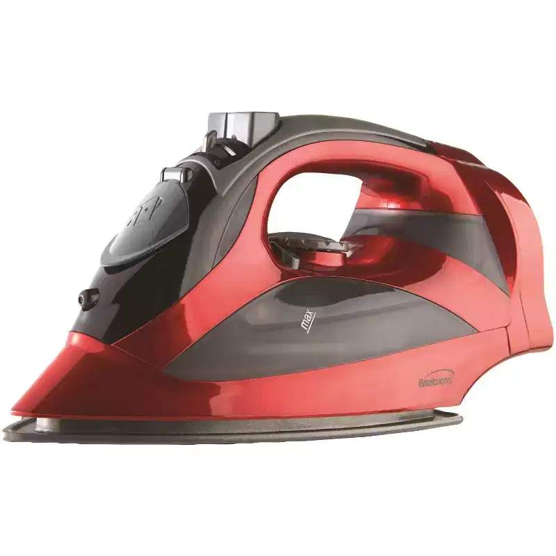 Brentwood 1,200-Watt Nonstick Steam Iron with Retractable Cord