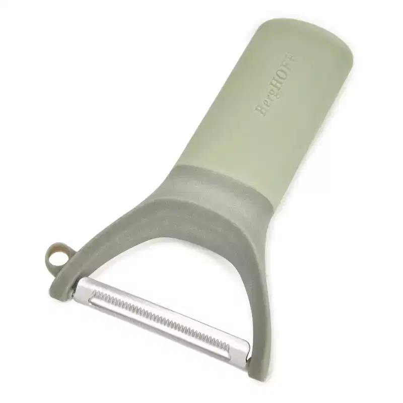 BergHOFF Balance Stainless Steel Serrated Y-Peeler 5, Recycled Material