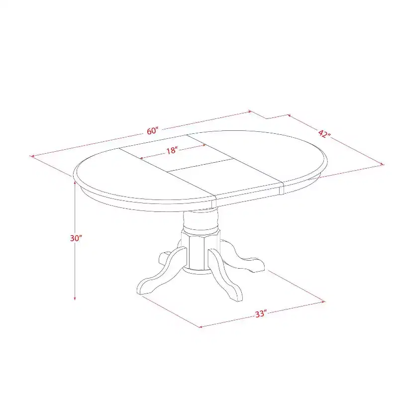 HomeStock 7-Piece Linen White Finish Solid Wood Top Dining Table with 6 Parson Chairs