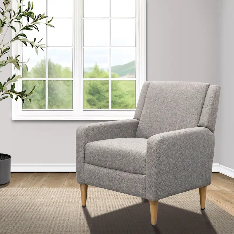 Upholstered Accent Armchair | Comfortable Living Room Chair | Modern Style