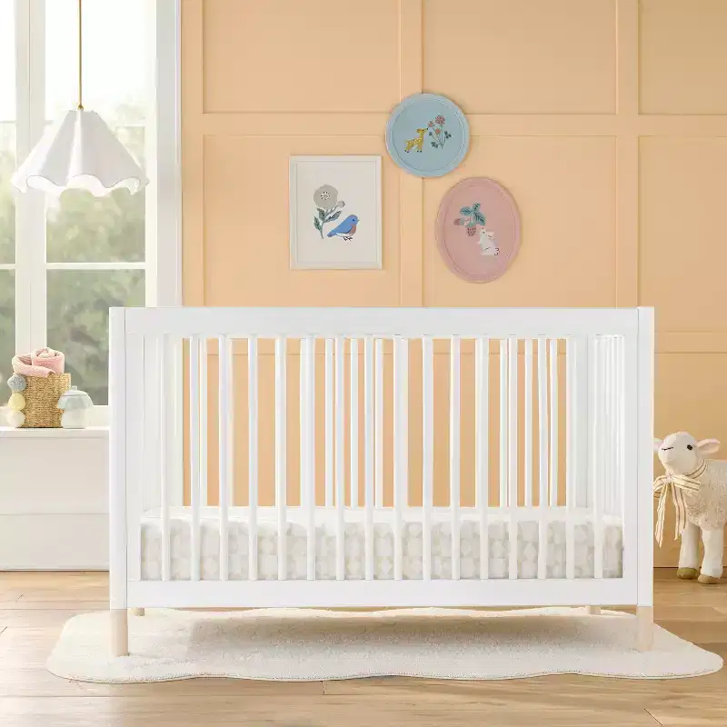 2pk Fitted Jersey Crib Sheets - Stripes & Checks - Cloud Island™