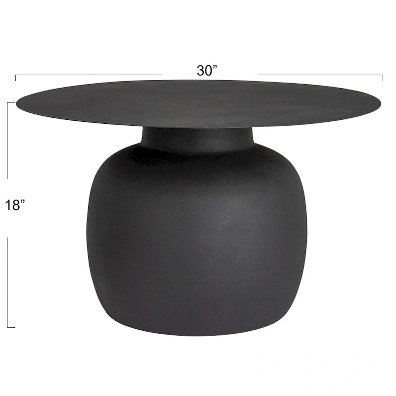 Round Metal Coffee Table