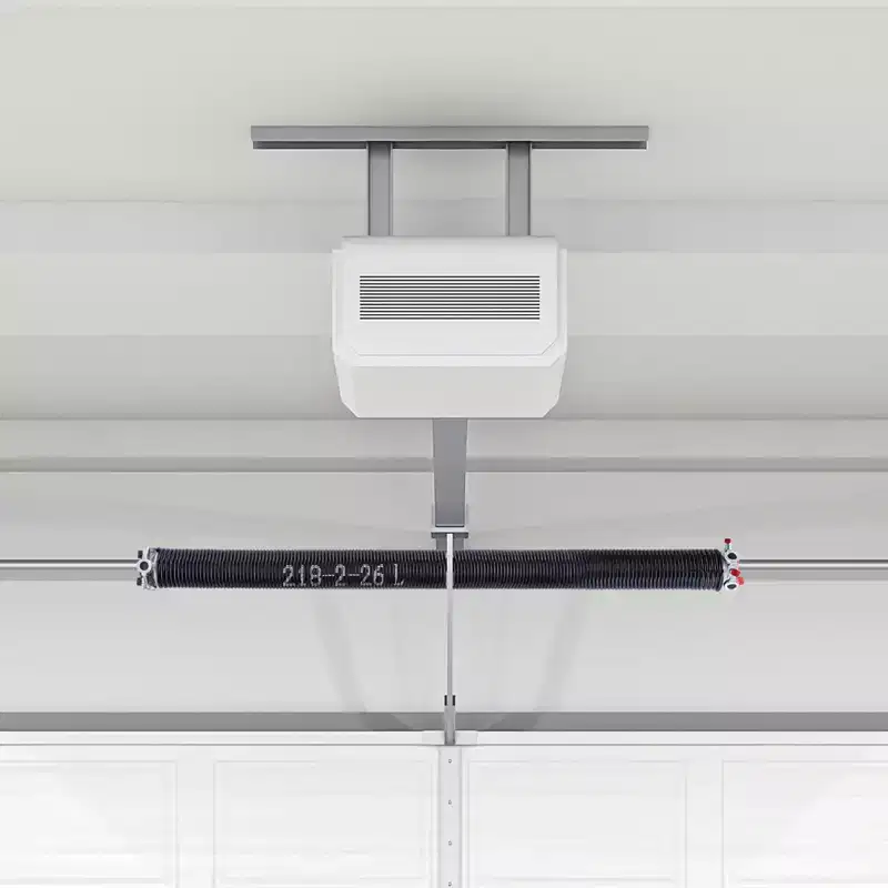 VEVOR Garage Door Torsion Springs, Pair of 0.218 x 2 x 26 in, 16000 Cycles, Electrophoresis Black Coated for Replacement, Black