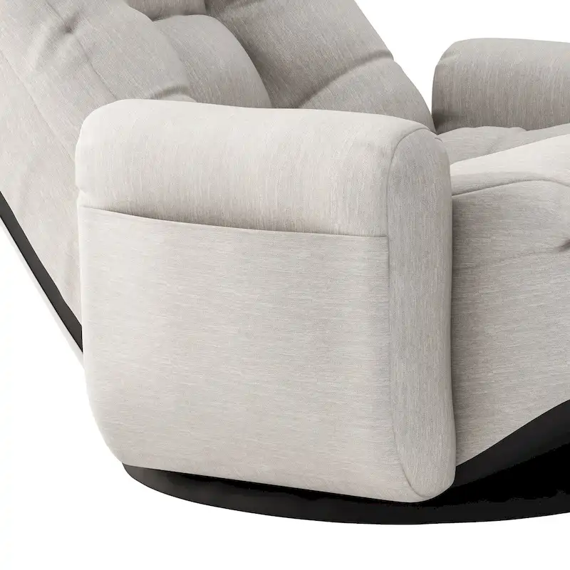 Adjustable Lounge Chair Recliner with Head and Waist Support
