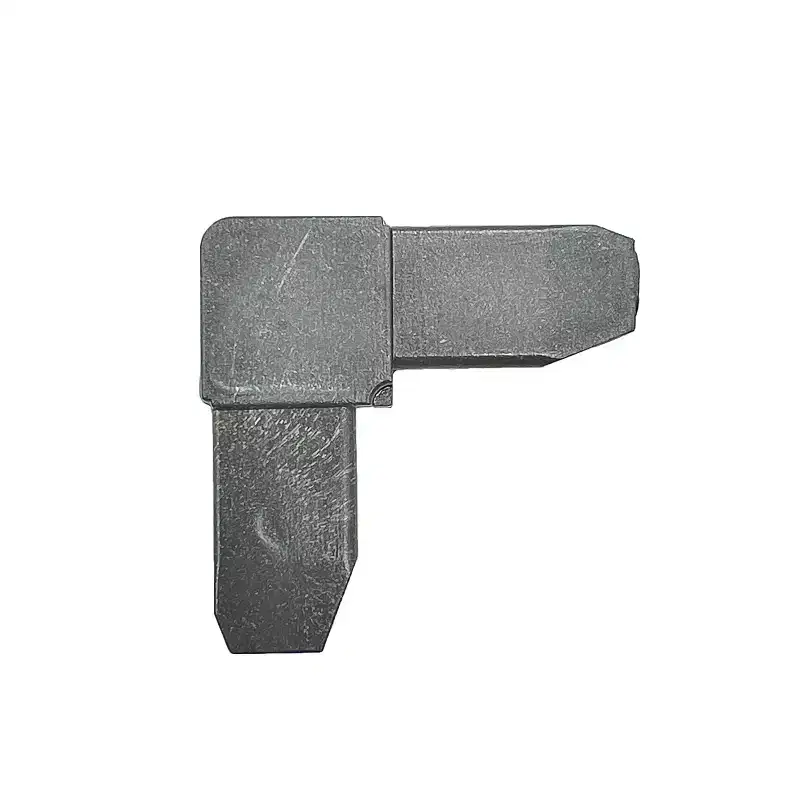 Brixwell Corner Window Hardware, 1-51/64 Length, 37/64 Width, Plastic Material With Dark Bronze Finish