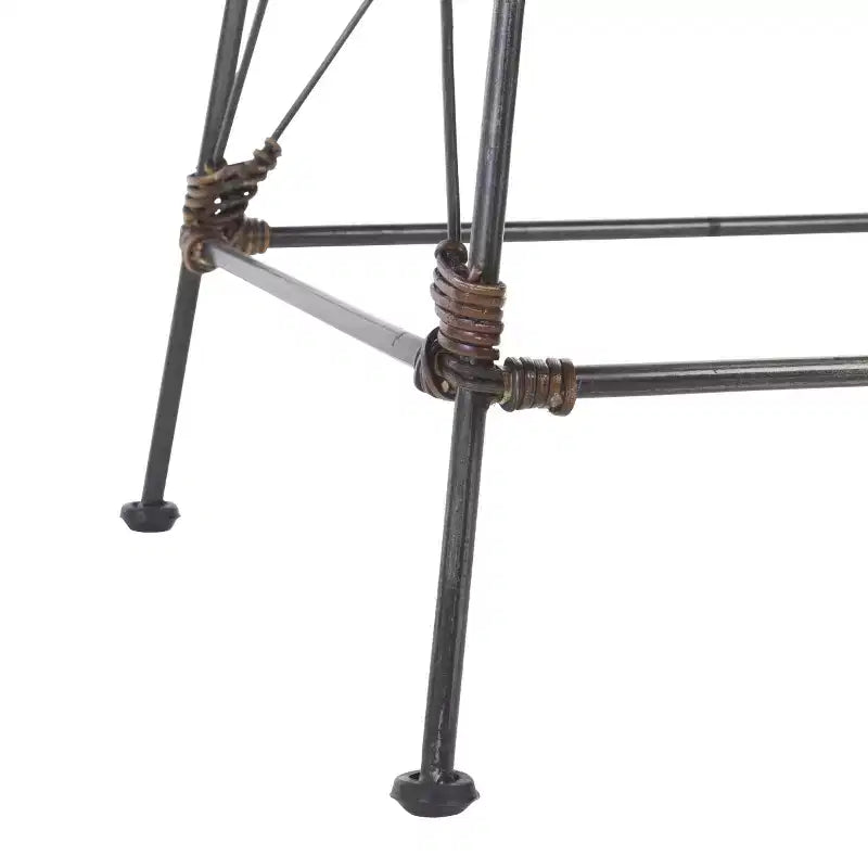 Weaved Rattan Counter Stool Set of 2