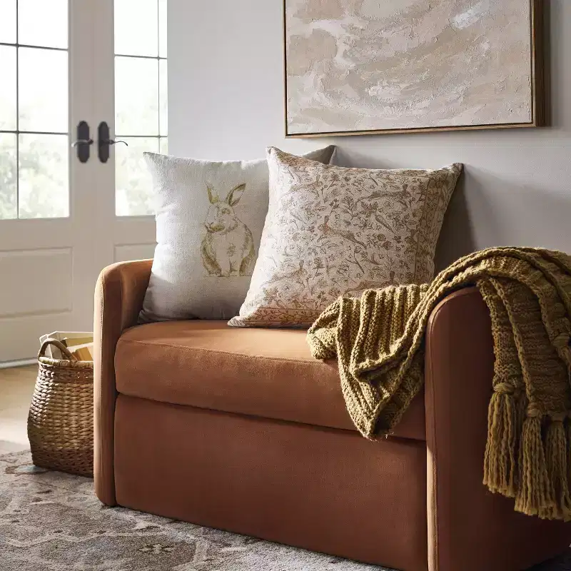 Springdell Rounded Bench - Threshold designed with Studio McGee