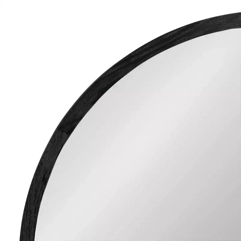 Kate & Laurel All Things Decor 28x28 Occonor Wood Round Mirror