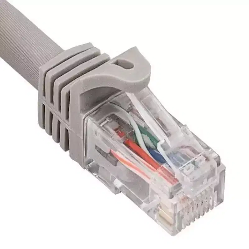 SANOXY Cables and Adapters; 1ft Cat6a 600 MHz UTP Snagless Ethernet Network Patch Cable, Gray