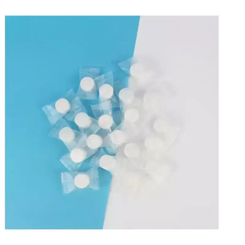 MPM 20 PCS Disposable Face Compressed Towel, Napkin Tissue, Camping Wipes, Mini Tablets, Outdoor Cotton Coin Hand Wipes,