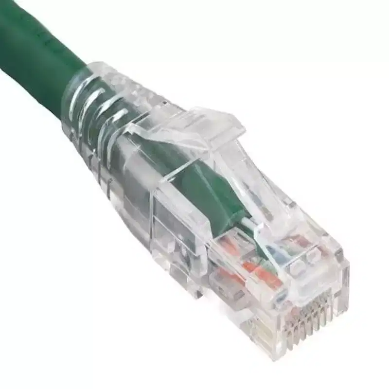 SANOXY Cables and Adapters; 20ft Cat6 550 MHz UTP Ethernet Network Patch Cable with Clear Snagless Boot, Green