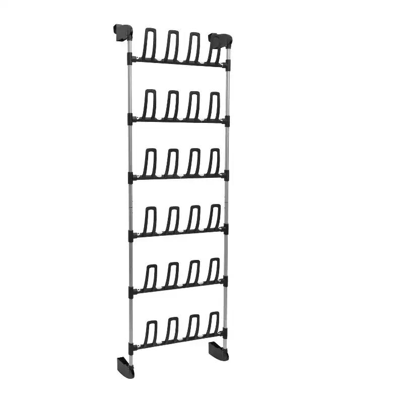 Overdoor 12 Pair Shoe Rack Basic Collection