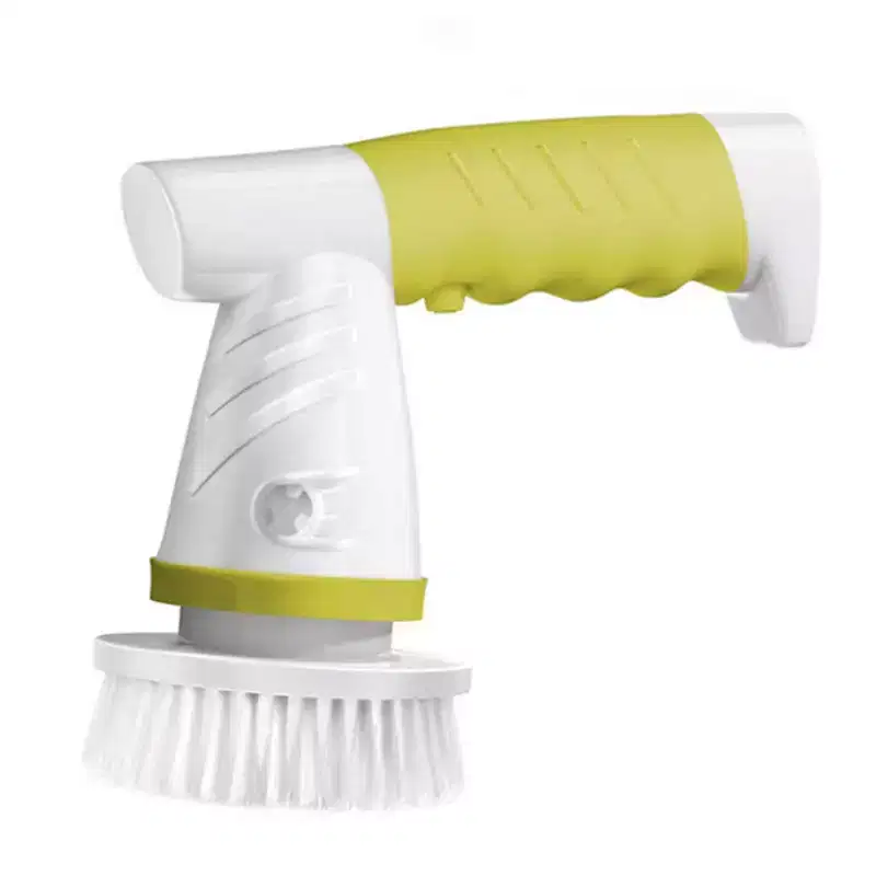 Link Cordless Electric Spin Scrubber Portable and Lightweight Easy Cleaning with 4 Different Heads Included