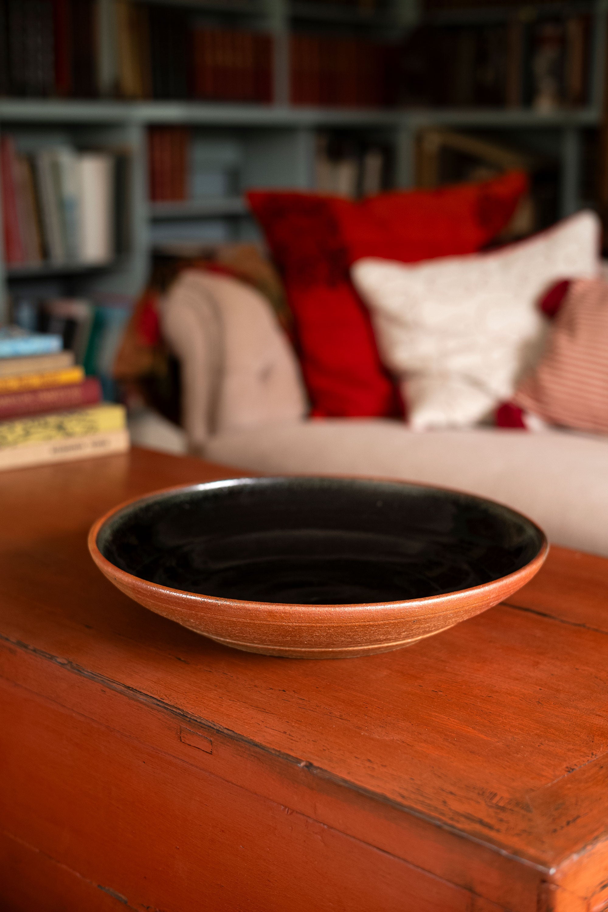 Tenmoku Large Dish