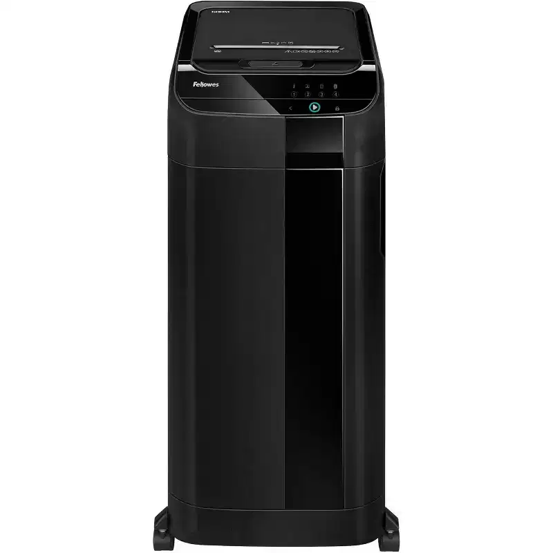 Fellowes AutoMax 600M 2-in-1 Heavy Duty Auto Feed Commercial Paper Shredder with Micro-Cut