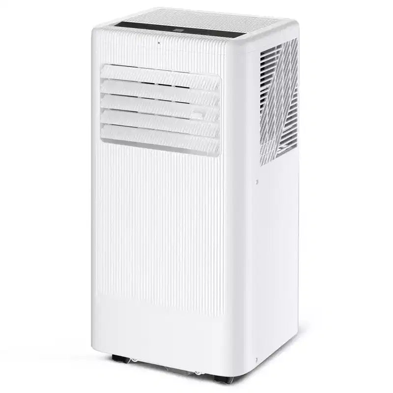 8000 BTU Mobile Air Conditioner,3 In 1 AC Unit with 360 Degree Cast,Cools 420 Sq Ft Fast, Sleep Mode, Built-In Dehumidifier, Fan Mode