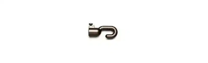 Brixwell Hook For Velux Operator Metal Construction 3-7/32 Length 1/4 Shaft Diameter Window Operator Hardware Component Black Finish