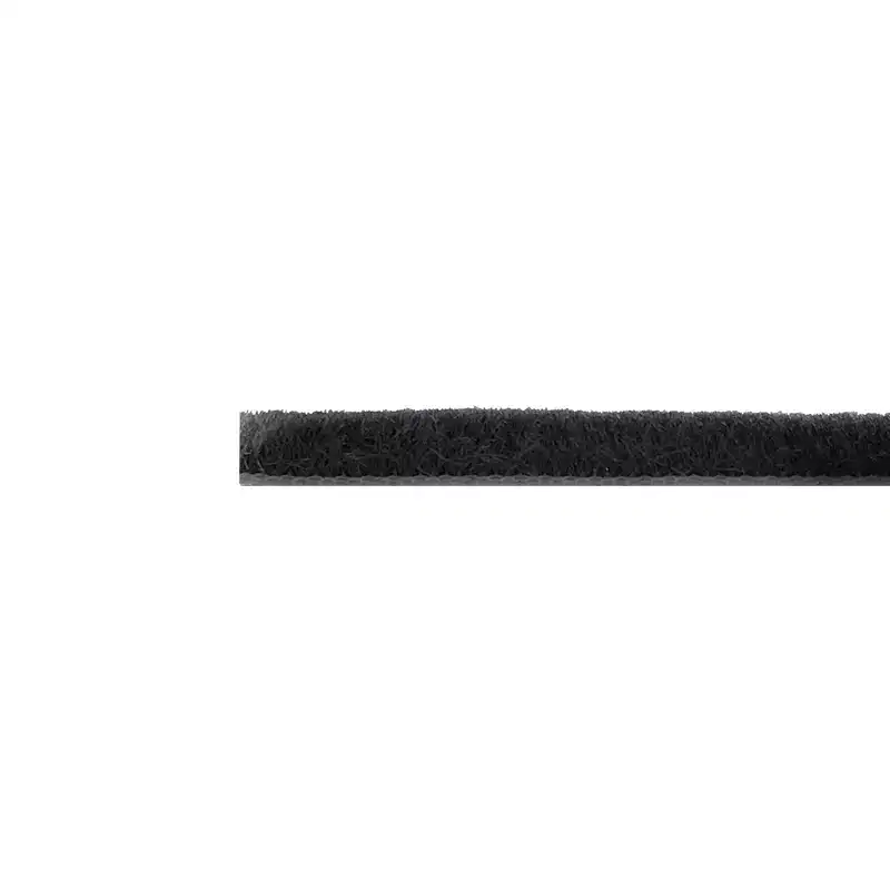 Brixwell QLWT-002 100ft Roll Adhesive Backed Window Pile, 0.200 Pile Height, 0.270 Backing Width-Gray