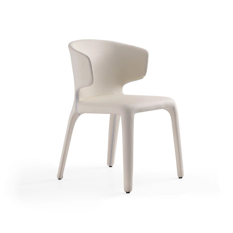 Carson Carrington Idloken Leather Upholstered Dining Chair - N/A