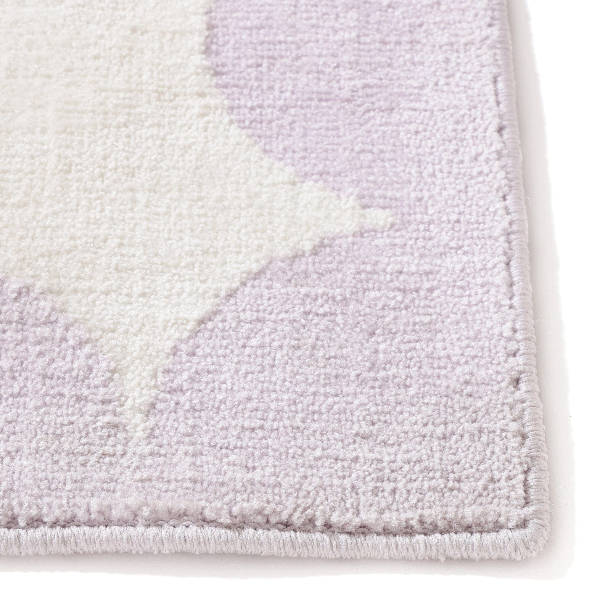 Rug Medium Light Purple X Ivory