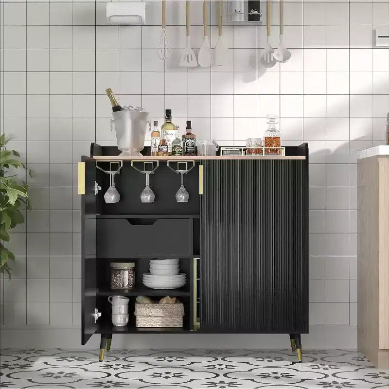 Modern Wine Cabinets, Wine Racks, Storage Cabinets with Slot Doors, and Small Buffet Cutlery Cabinets for Dining Rooms, Living Rooms or Kitchens.
