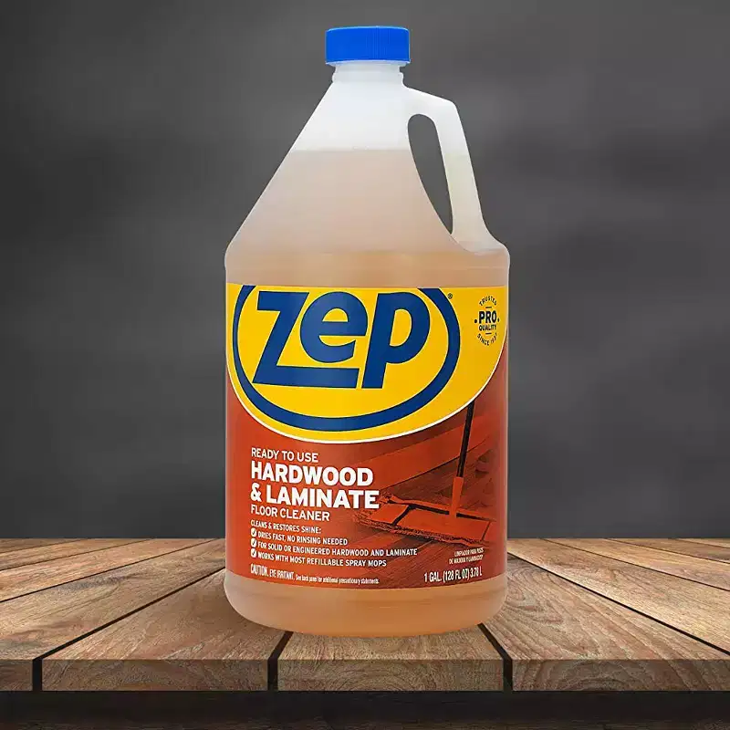 Zep Hardwood & Laminate Floor Cleaner  No Rinse, Streak-Free  1 Gallon