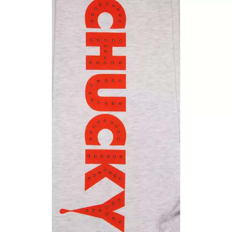 Child's Play Junior's Chucky Friends 'Til the End Wide Leg Sweatpants - Gray, M