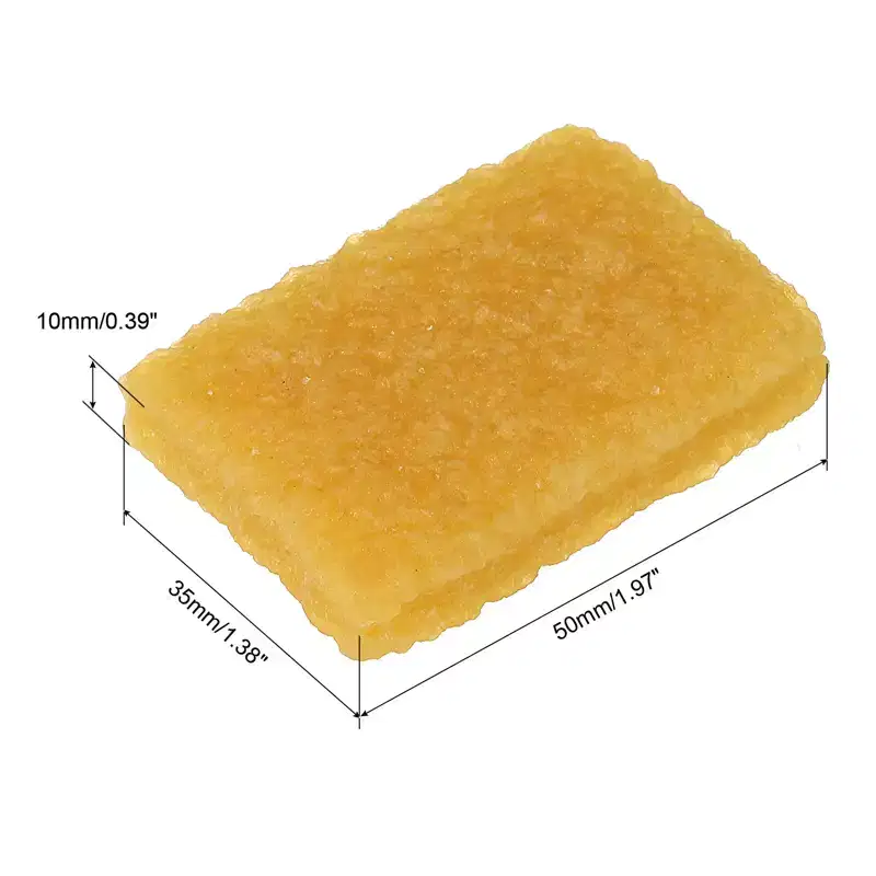 Unique Bargains Natural Rubber Durable Elastic Flexible Erasers for Paper Craft Sanding Belt 8 Pcs