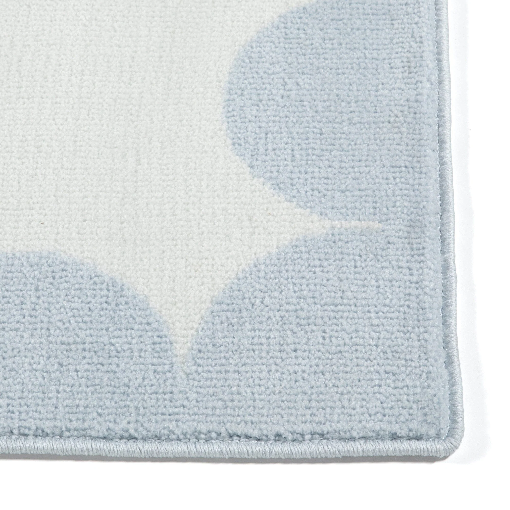 Rug Medium Light Blue X Light Gray