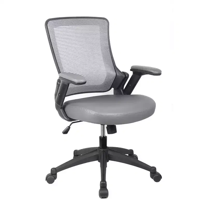 Mid - Back Mesh Task Office Chair with Height Adjustable Arms - Techni Mobili